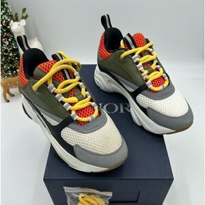 Women’s Dior B – 22 leather low top trainers size 38 made in Italy